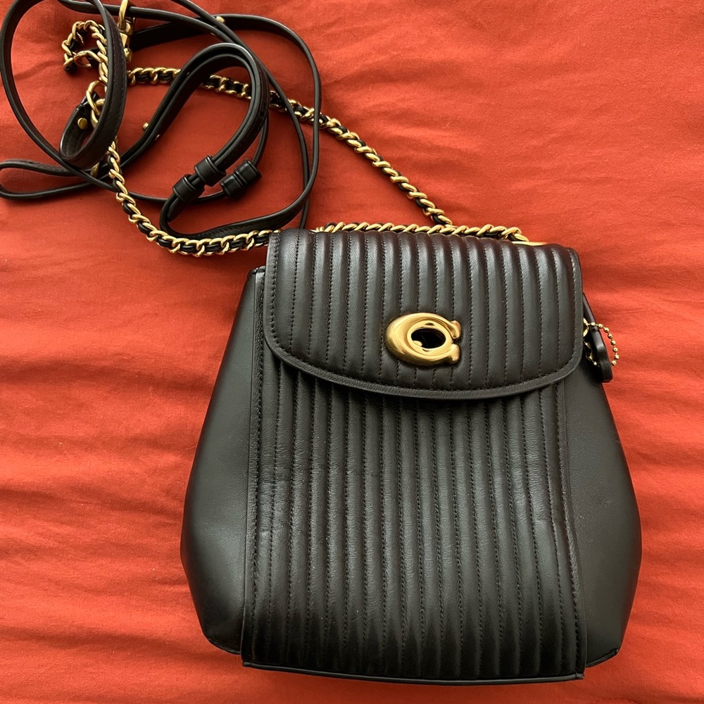Coach mini backpack